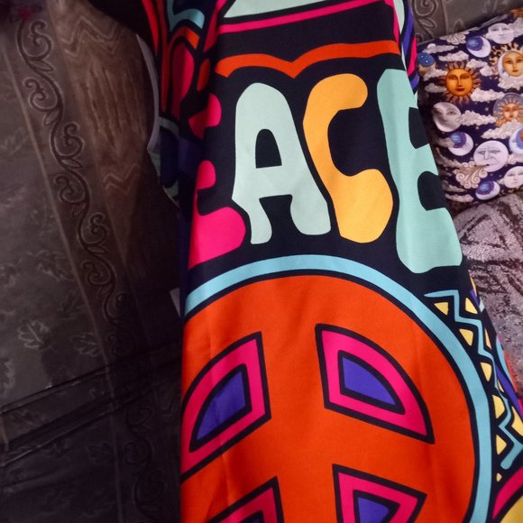 Redbubble Peace Dress - Picture 2 of 5